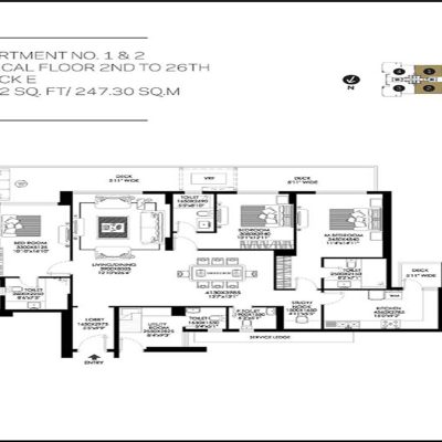 DLF-Crest-3-BHK-Floor-Plan-(-2662-Sq.ft-S